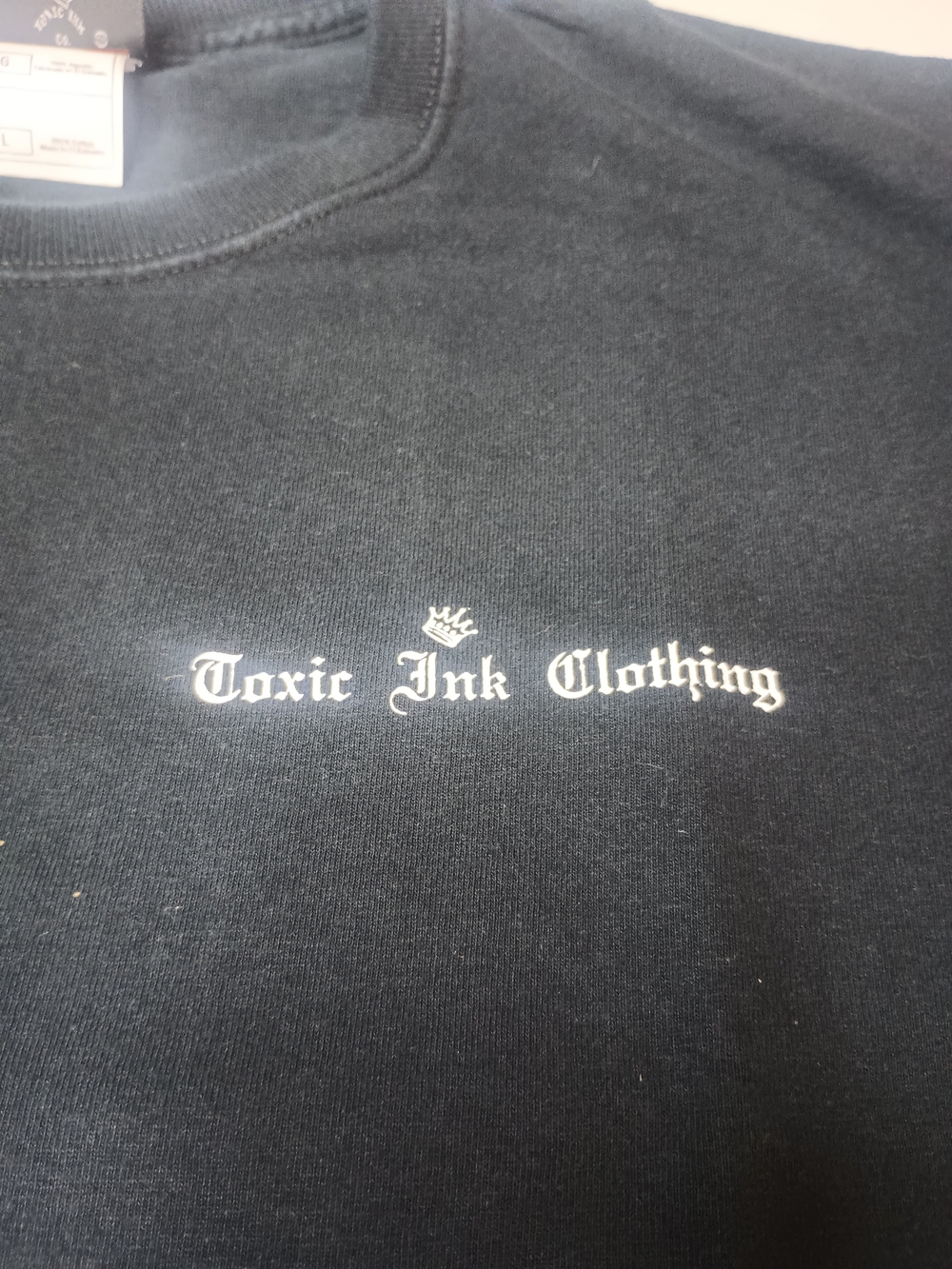 Vintage Black Inc Clothing T Shirt Size L